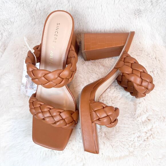 Sincerely Jules Sandals Size 9 NWT - Picture 2 of 5